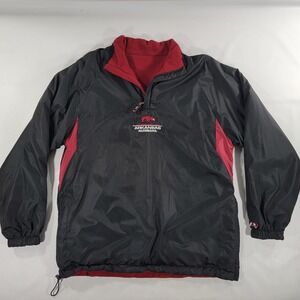 Pro Player Mens Full Zip Reversible Fleece‎ Jacket Arkansas Razorbacks - Size S